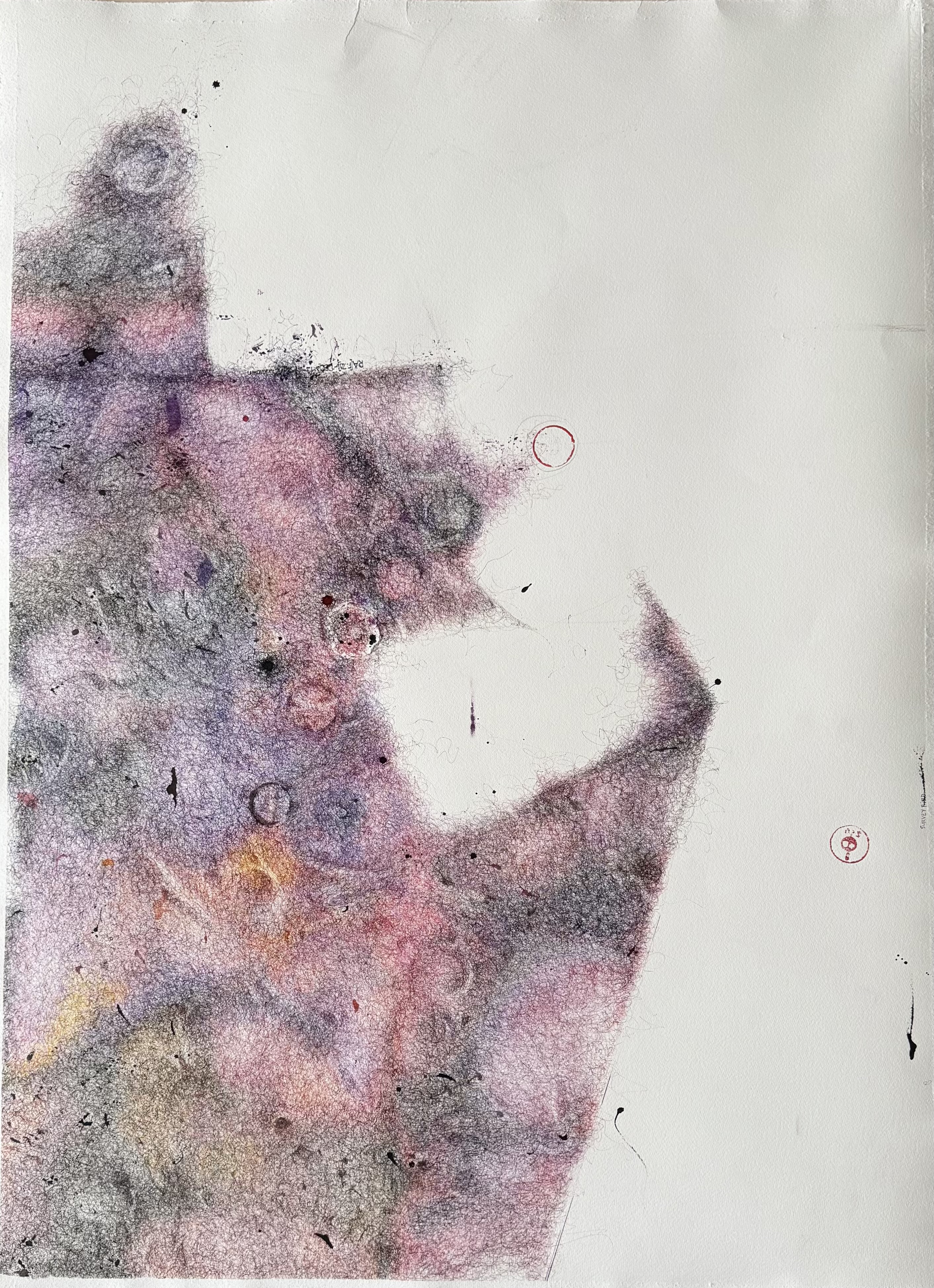 kartographisches fragment No1 | 106 x 78 cm | 1500,00 €